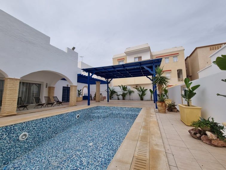 Villa abir référence villa avec piscine hammamet