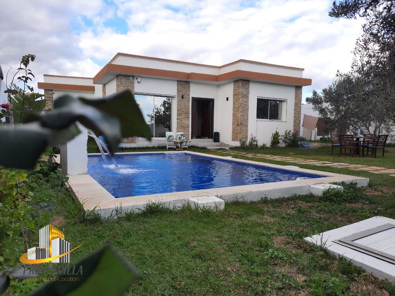 Une charmante villa neuve sur 600m² de terrain