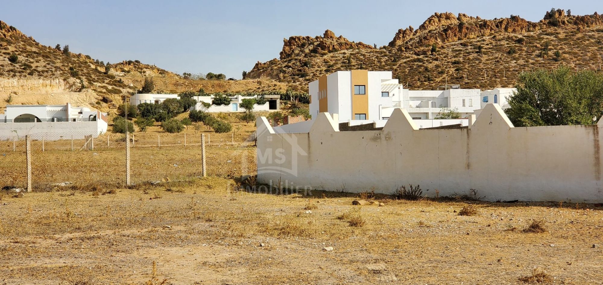 أرض للبيع في سيدي حماد على الطريق الرئيسي