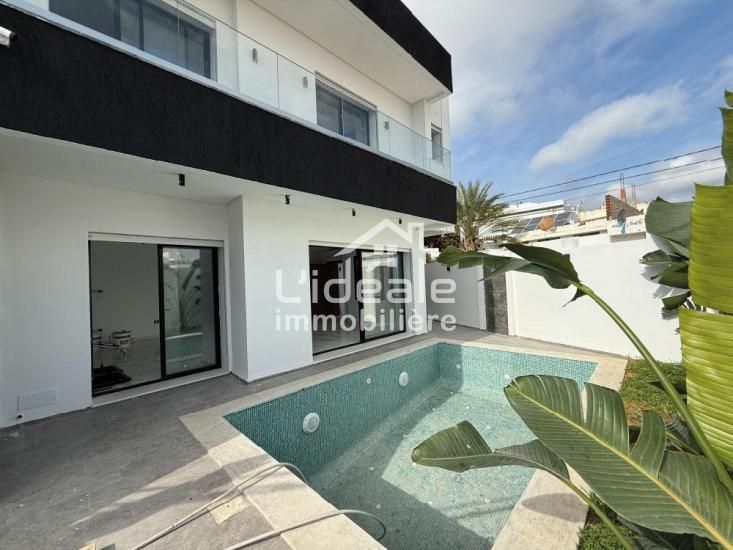 Villa moderne avec piscine à hammamet zone sultan