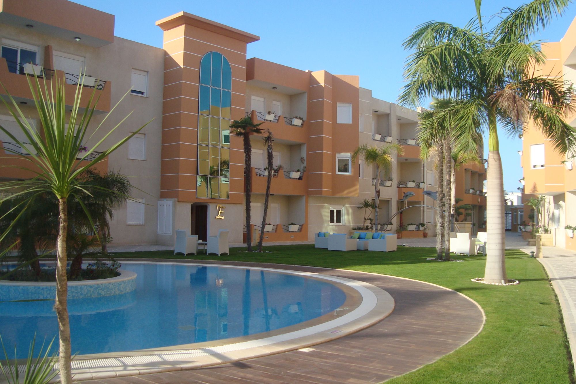 Appartement vue mer et piscine pour les vacances