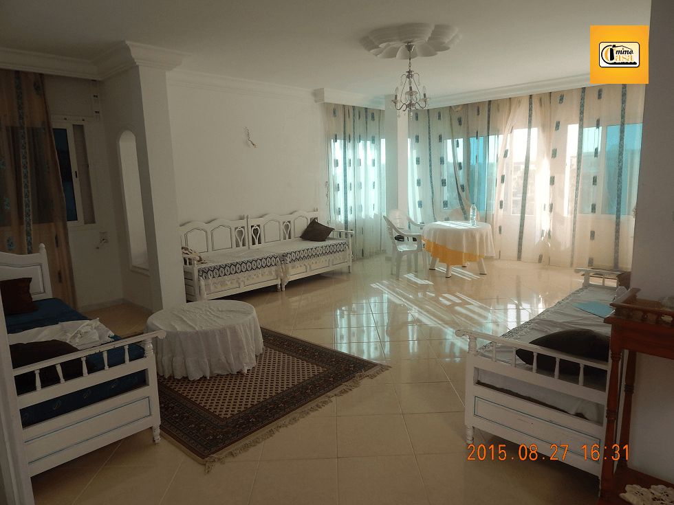 Location annuelle d’un appartement près de la plage à kélibia