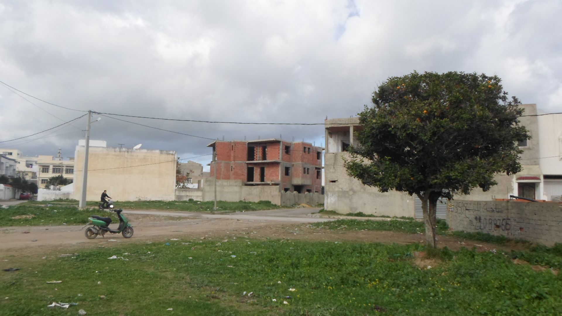 Terrain 350 m à kelibia réf l