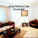 Excellent apt meublé proche la