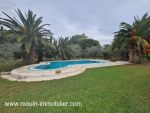 Villa la palmyre al hammamet sud i el bessbassia