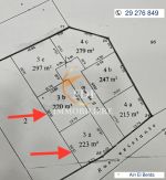 Réf 3320 : 2 lots de terrain à El Ain Berda Bizerte