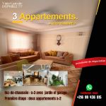 Trois appartements à hammamet