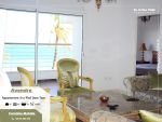 À vendre app s+2 pied dans l’eau et vue sur mer à corniche
