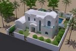 Villa avec piscine à 300m plage à vendre à djerba zone urbaine