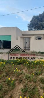 Maison avec garage et un jardin