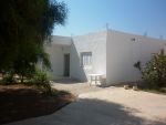 Maison en face hammamet sud sur terrain 550m