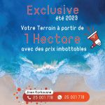 1 hectare vue sur mer