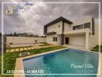Villa s+4 sur deux niveaux de style moderne