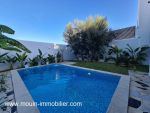 Villa hawai av à hammamet i zone théâtre