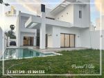 Villa s+4suites de style moderne à hammamet nord
