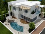 Av villa avec piscine de style moderne et du haut standing