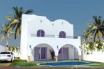 Villa style américain avec piscine zone craxi